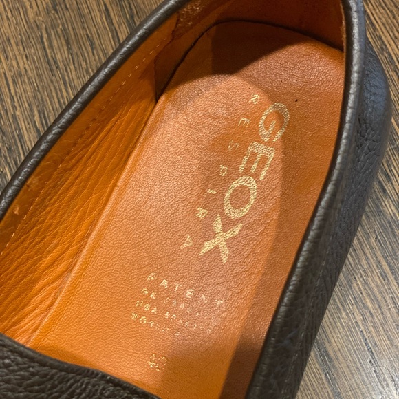 Geox Italian leather loafers